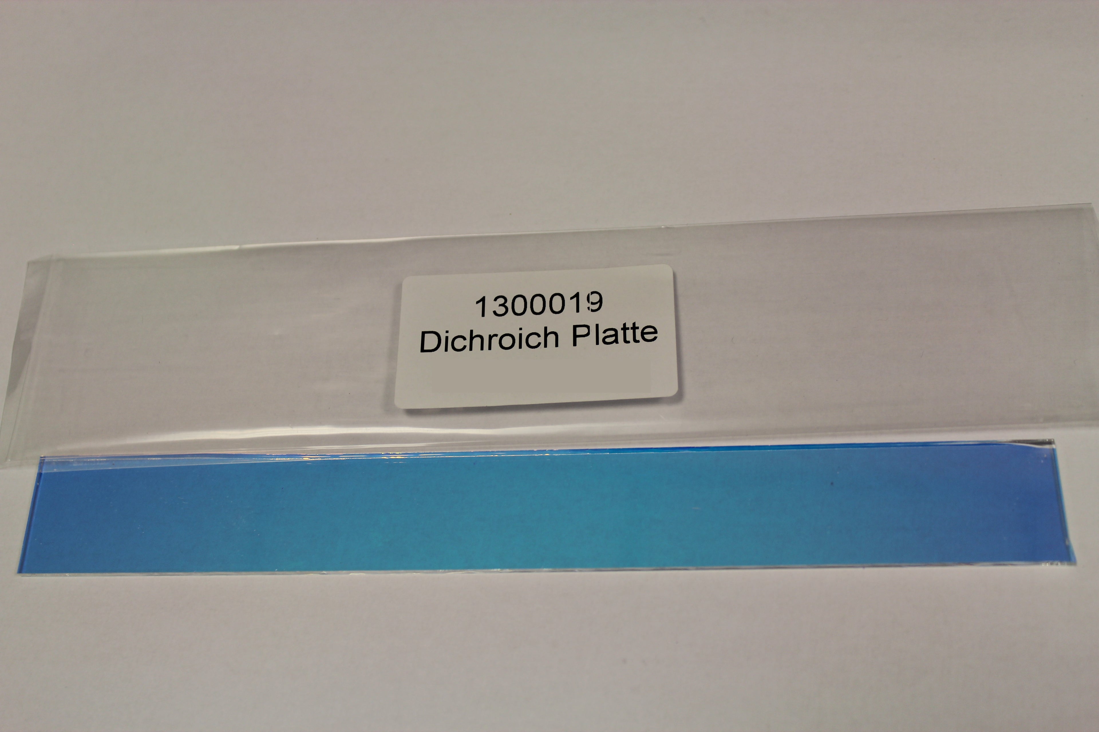 Dichroic Platte Türkis-Kupfer