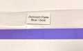 Dichroic Platte Blau-Gold