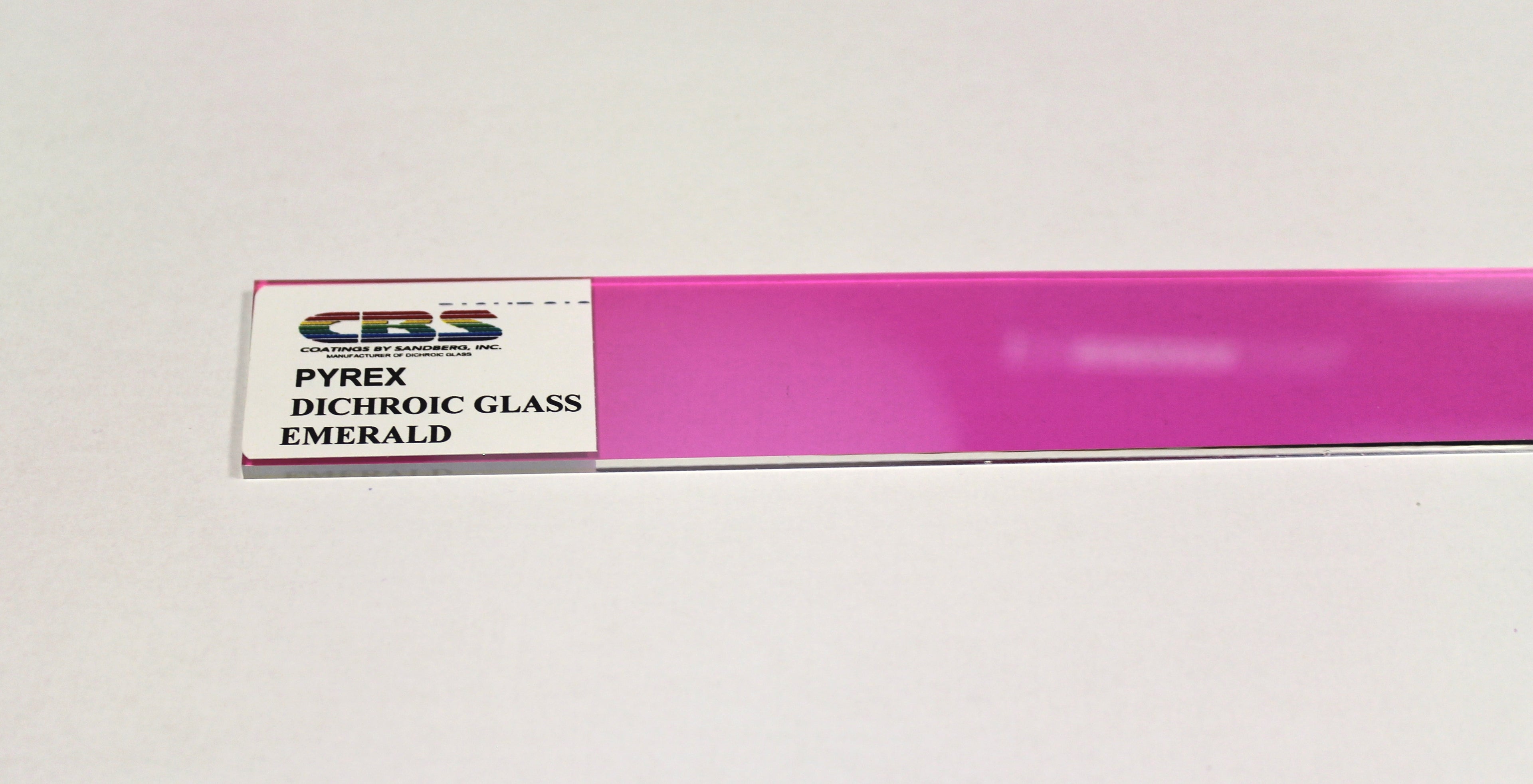 Dichroic Platte Smaragdgrün